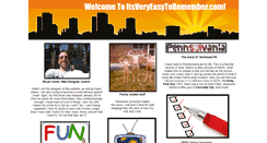 Desktop Screenshot of itsveryeasytoremember.com